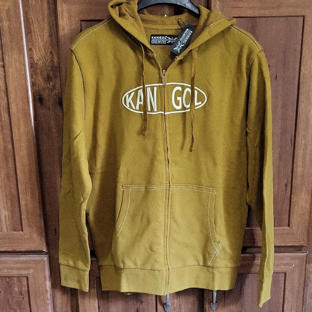 NEW Kangol  Zip-Up Hoodie